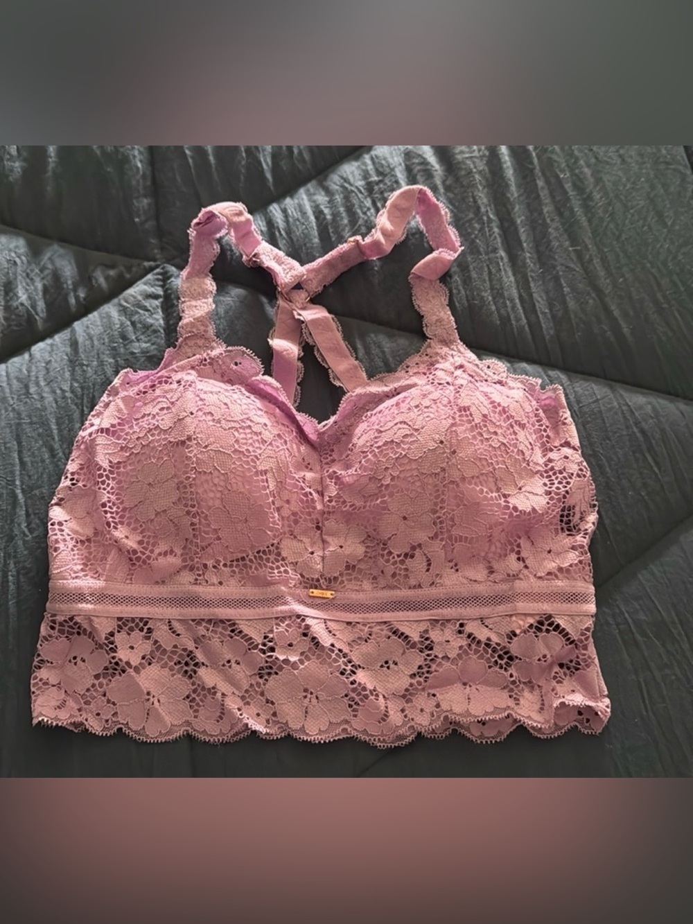 JadyK Juliette Bralette in Lavender-Last 2 pics to show style only.